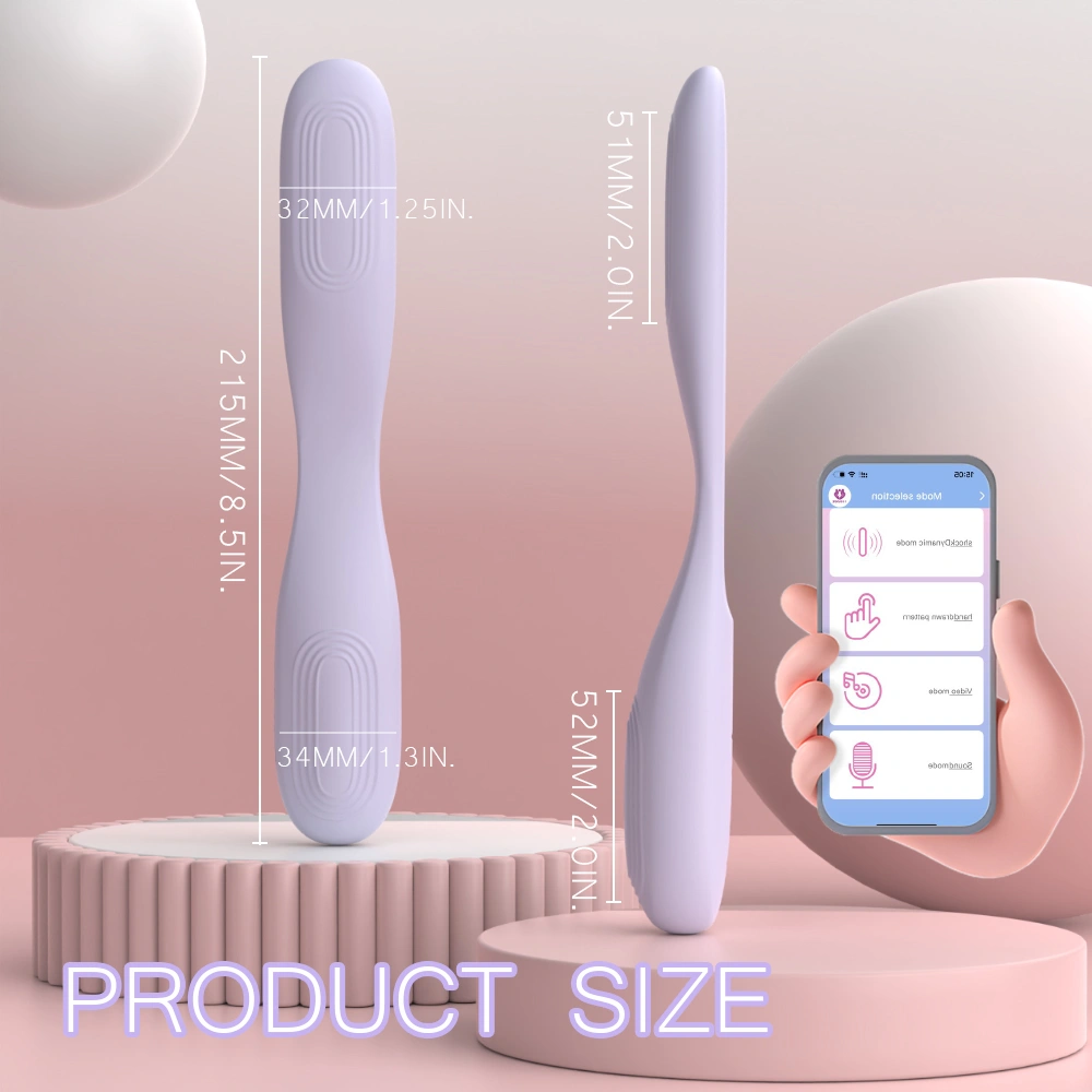 10-speed G-spot clitoris stimulator dual-motor silicone dildo vibrator vrouwen seksueel product S-S582-3
