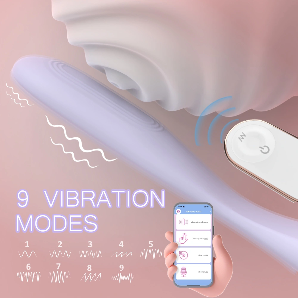 10-vaiheinen G-pisteen klitorisstimulaattori kaksimoottorinen silikoni-dildo-vibraattori naisten sukupuolituotteet S-S582-4
