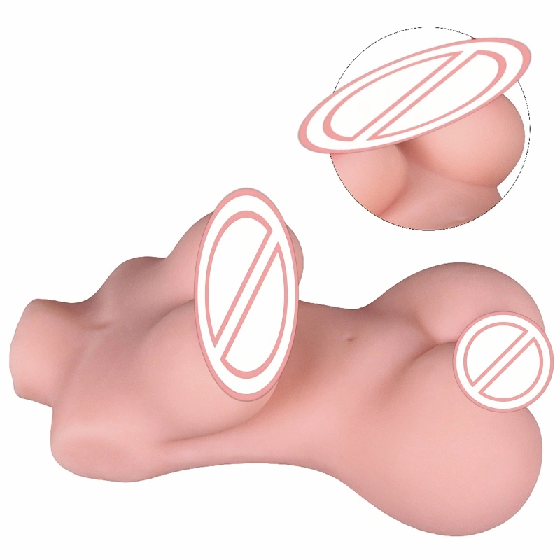 Realistisk kvindelig halvkrop simulering TPE materiale vandtæt 100 cm sexdukke masturbator torso vagina anus bryster voksne legetøj