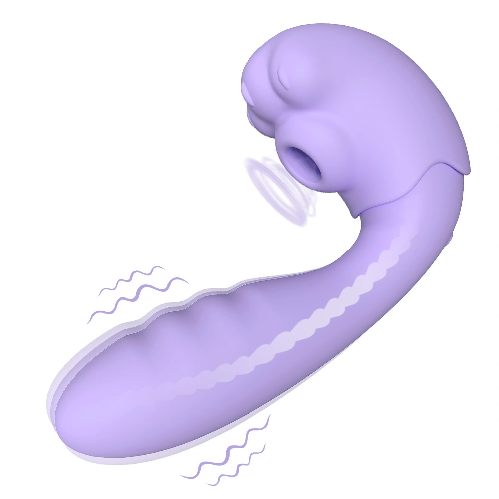Vaginale zuigvibrator Vibratiesuctor Oral zuigklitorisstimulator Vrouwelijke erotische speelgoed Sexual health producten S-S531