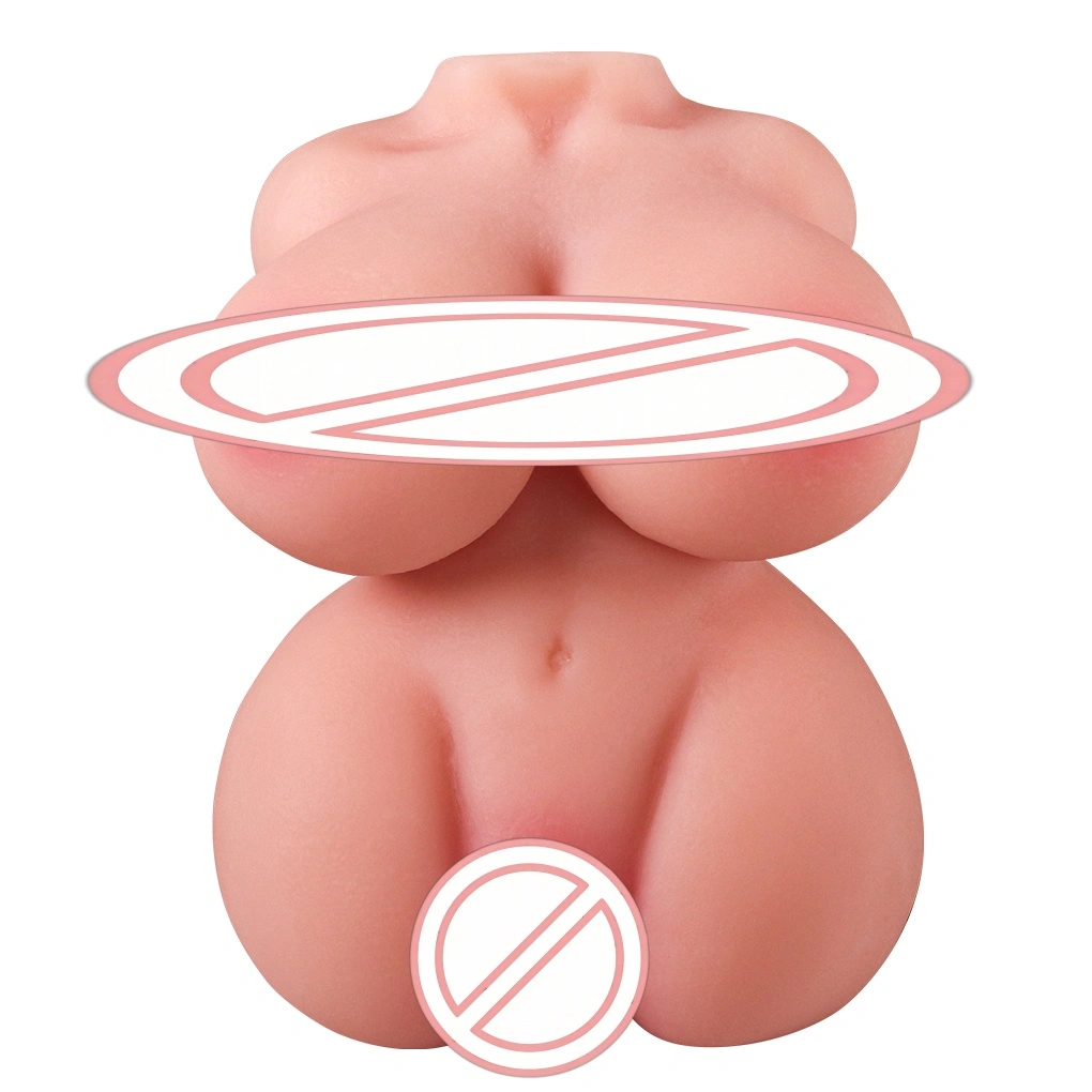 Boneka seks faraj TPE realistik, reka bentuk separuh badan silikon pinggul besar, sesuai untuk masturbasi lelaki-BJD-A003-1J