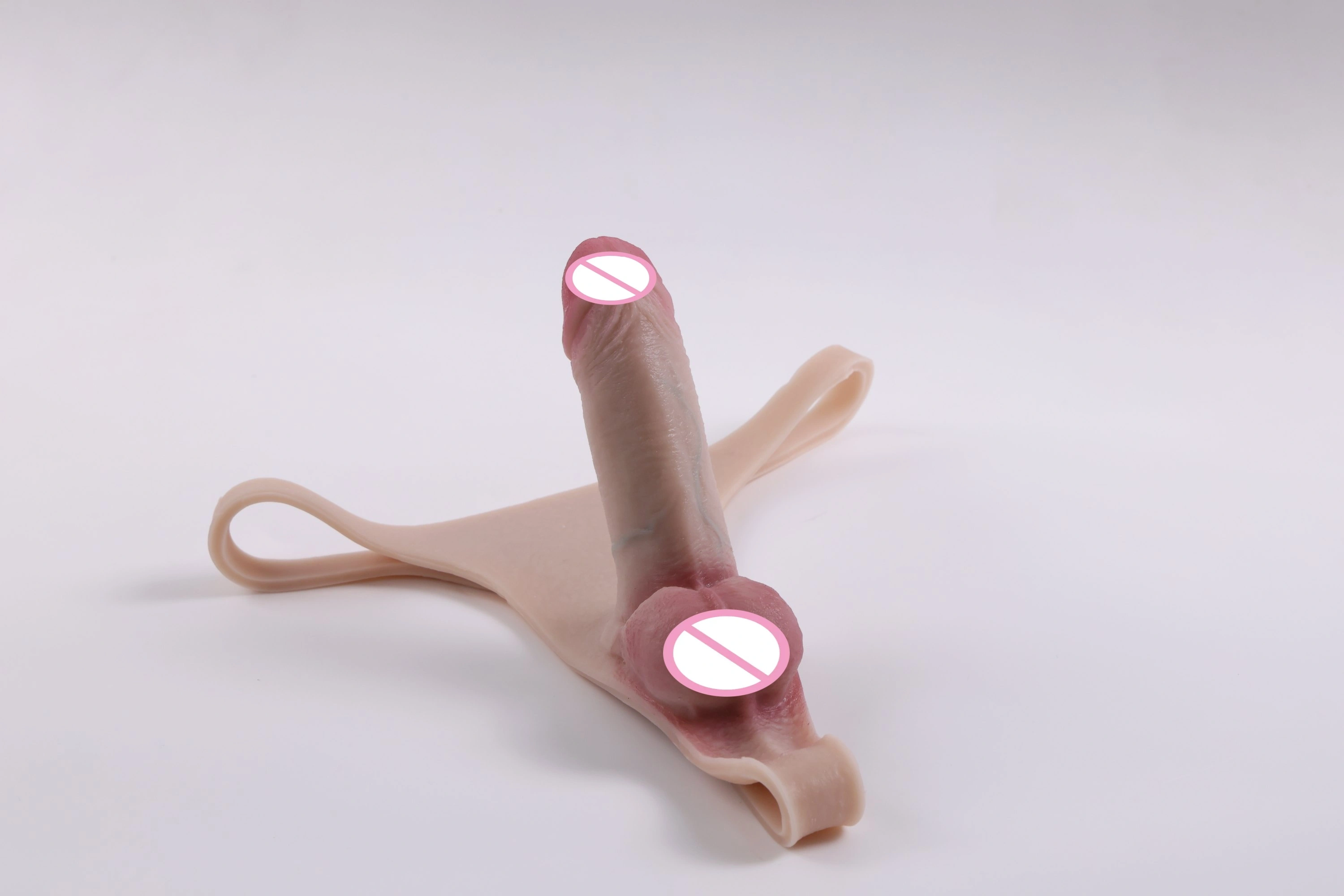 Käytettävissä oleva phallus-housut, aikuisten seksi-esineet, todellinen penis, pehmeä silikoni-materiaali, lesbo seksi lesbo-housut, phallus-housut YSR-A10-W