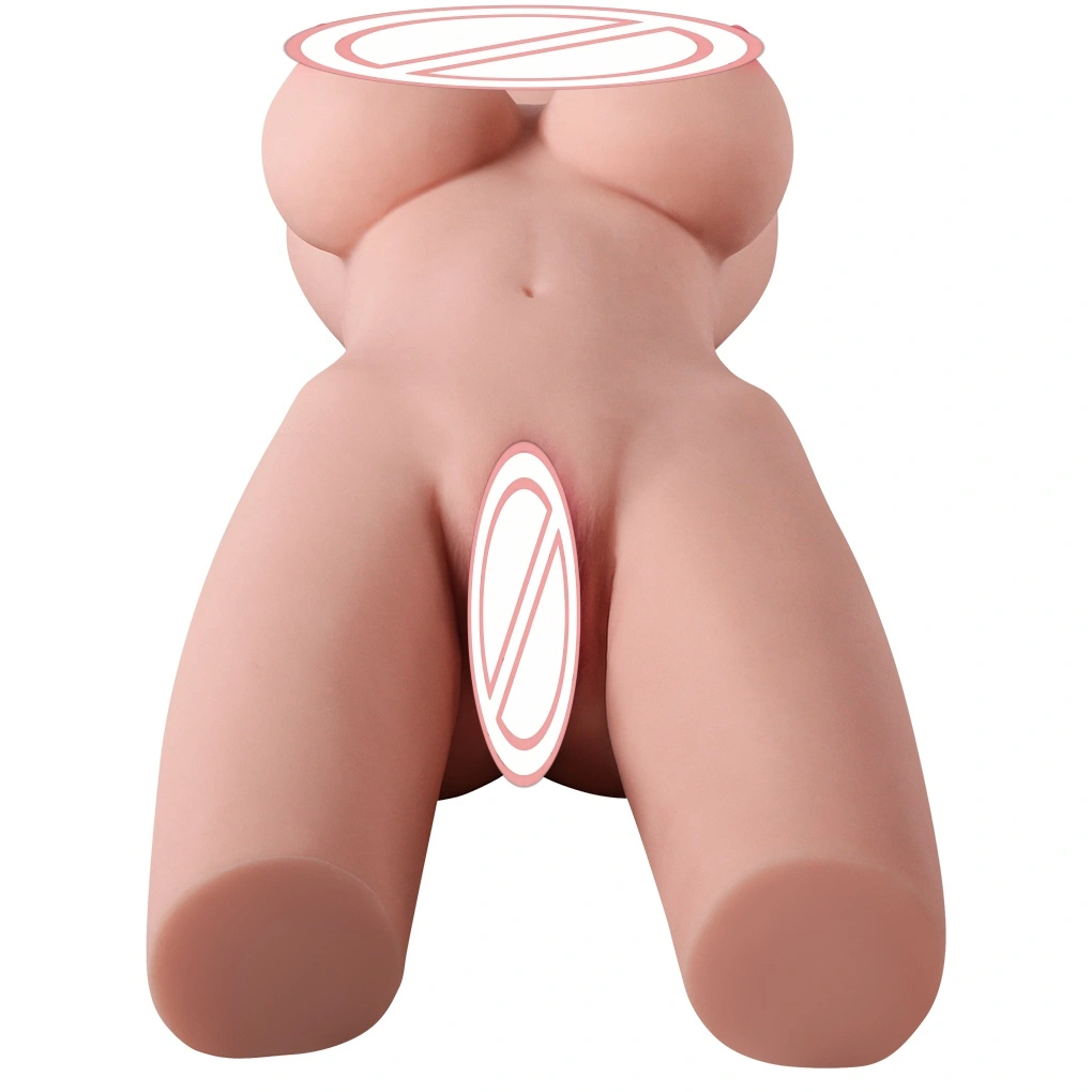 Varehusengros torso-sexdukke med realistisk vagina, bryst og anus, vandtæt, mandlig masturbationsadultvare JD-A048