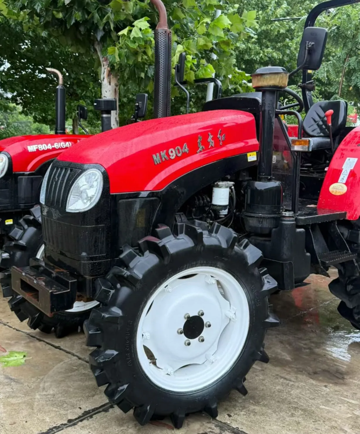 Донфанхун 904 4WD Трактор | Тазалangan 90 МС қишлоқ хўжалиги трактору