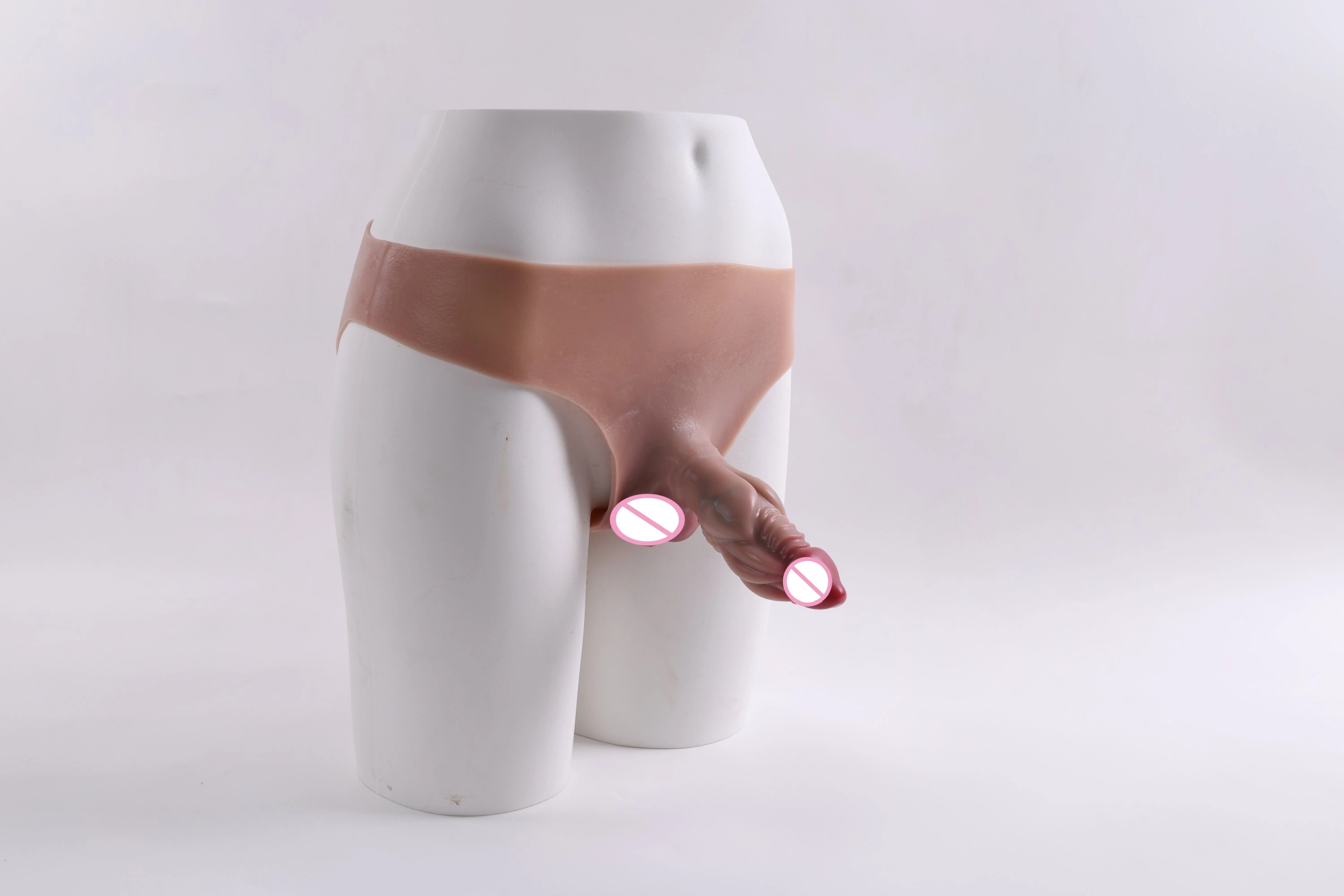Wearable fake phallus pants, adult sex toys, realistic penis, soft silicone material, lesbian sex lesbian pants, fake phallus pants YSR-A09