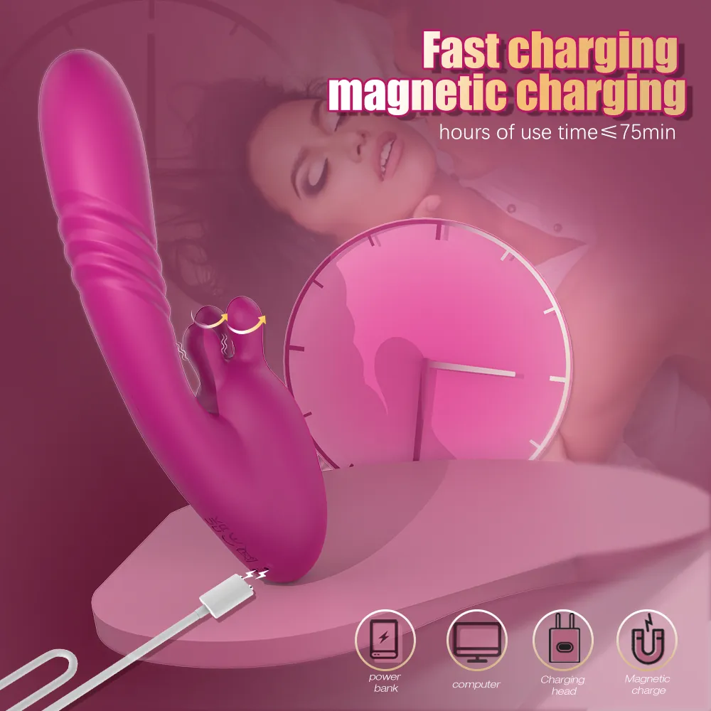Varmende og pulserende vibrator for engros og OEM