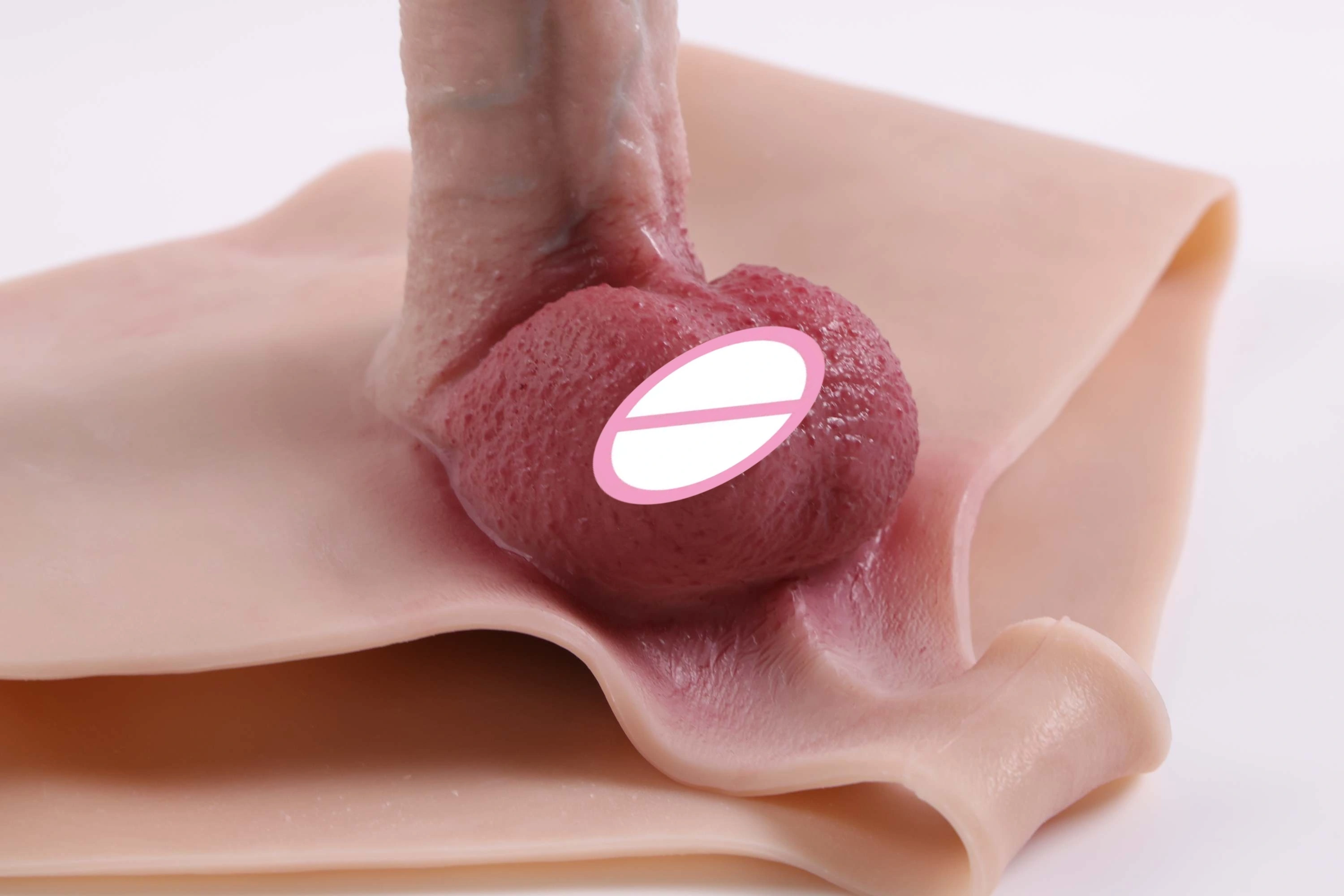 Panties met dildo volwassen vrouwelijke zelfbevredigingsekspeeltje siliconen realistisch met riem groot dildo hetero en homoseksuele YSR-A03-W