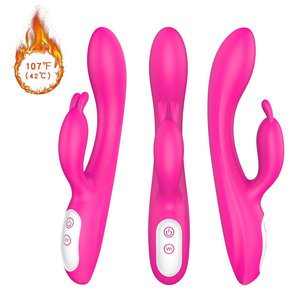 HXR Naisille seksikäs vibratoorinen G-pisteen ja klitoriksen massaaattori vesitiivis ruokalaatuinen silikoni dildoaautomaattori S-S103