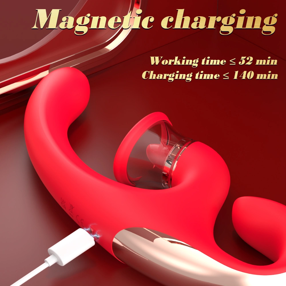 Wholesale Dual-motor Silicone Clitoral Vibrator S-H025