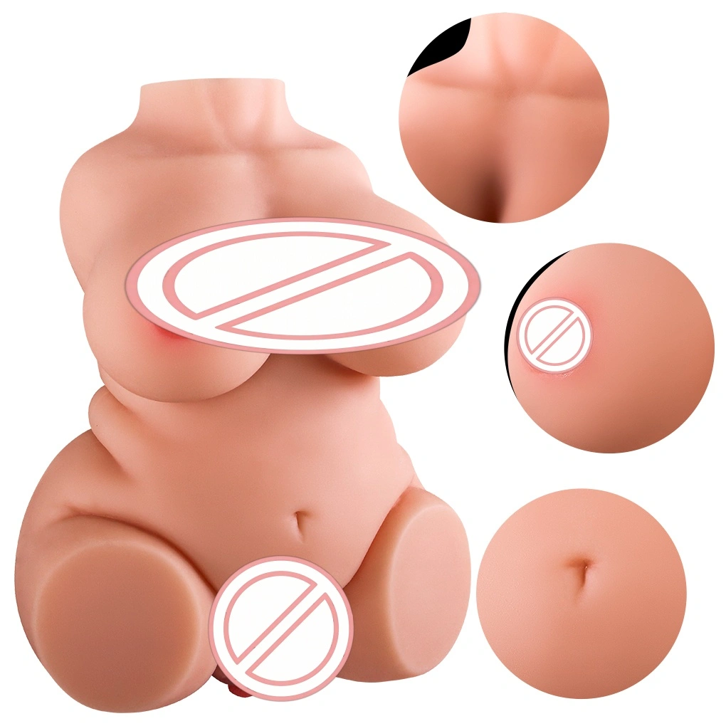 Realistisk TPE-vaginal sexdukke, design med stor røv og halvkrop, egnet til mandlig masturbation, sexet voksent leketøy, herredykke - BJD - A061J
