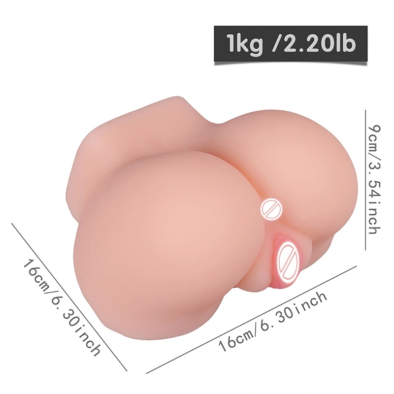 TPE silikone realistisk vaginalkop sexlegetøj, egnet til mandlig masturbation, vandtæt, autentisk følelse, kvalitetsdukke-BJD-F029