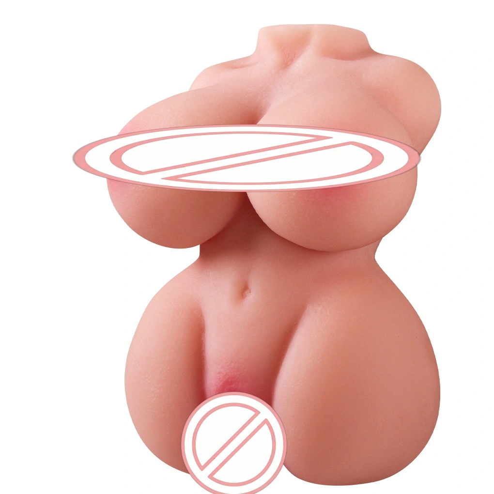 Boneka seks faraj TPE realistik, reka bentuk separuh badan silikon pinggul besar, sesuai untuk masturbasi lelaki-BJD-A003-1J