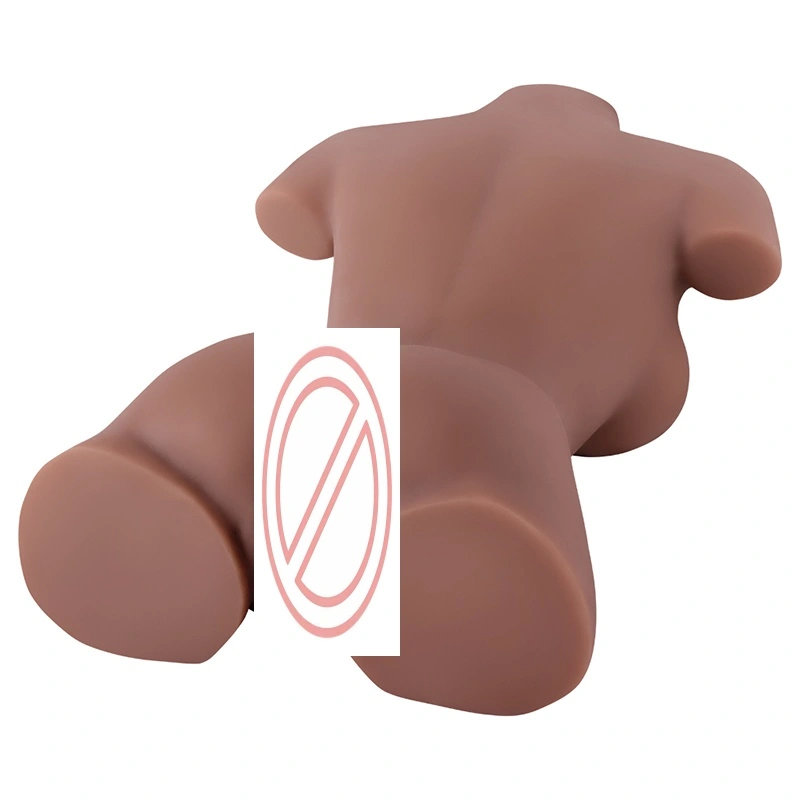 Realistisk simulering af intim dele, trykket kropshalvdel smart TPE-puslespil, mandlig masturbator, vandtæt hul, vagina/anus, voksne情趣artikler - BJD - A023 - J