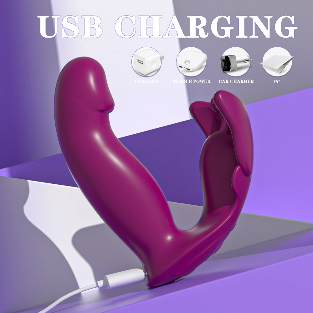 HXR Vibrador de Autoperação Feminina Dildo Vara Estimulação do Ponto G IPX7 À Prova D'Água Varejo S-S605