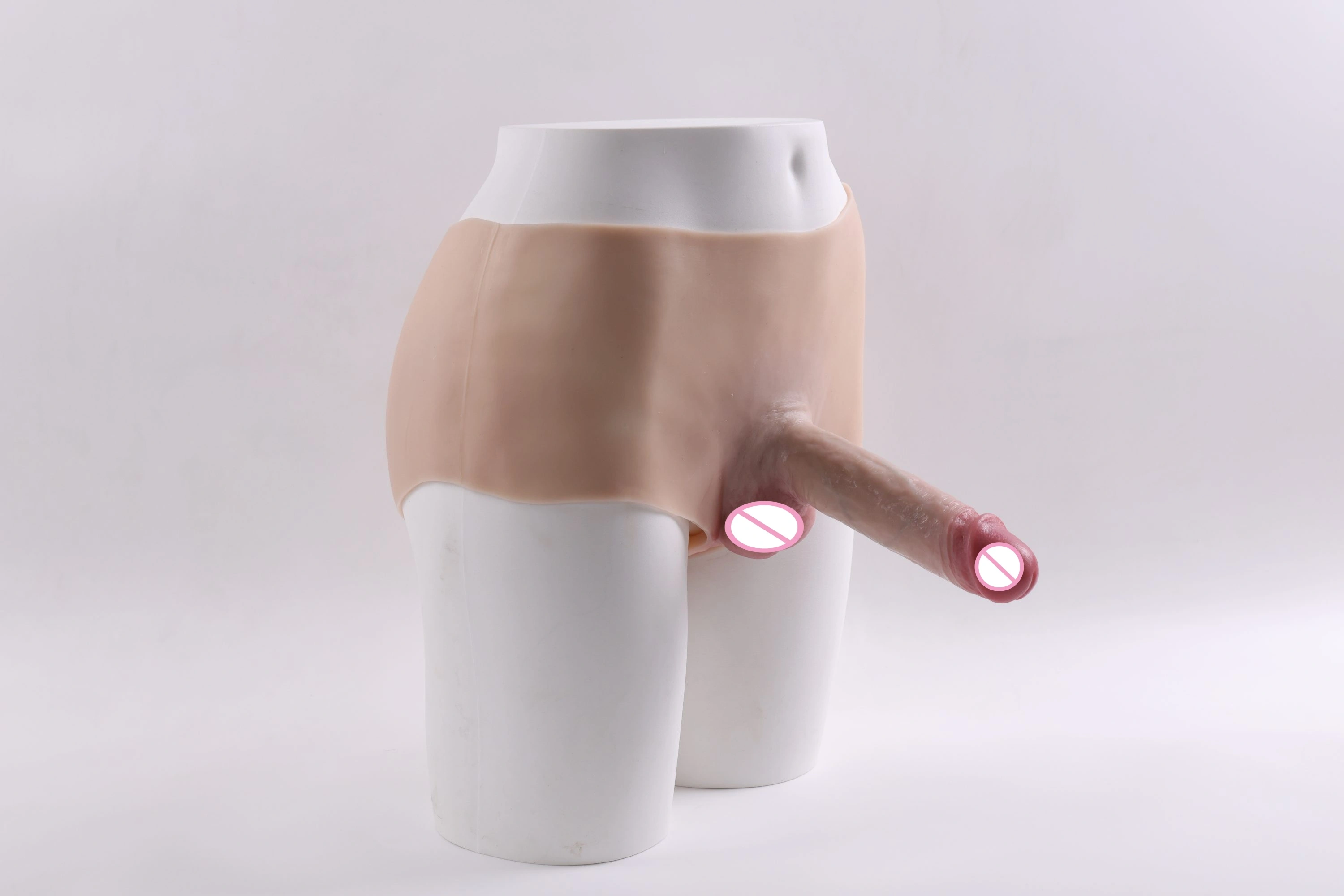 Penis-dildo aikuinen naisen itsetyydytys seksilelu silikoni todellinen vyötyyppi suuri dildo hetero homoseksuaali YSR-A05-W
