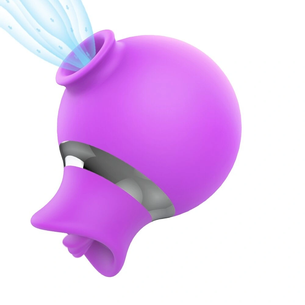 Octopus vibrator tepelzuiger sexspeeltje clitoris zuigvibrator tongvibrator likken vrouwelijk zelfbevredigingsapparaat S-S310-1