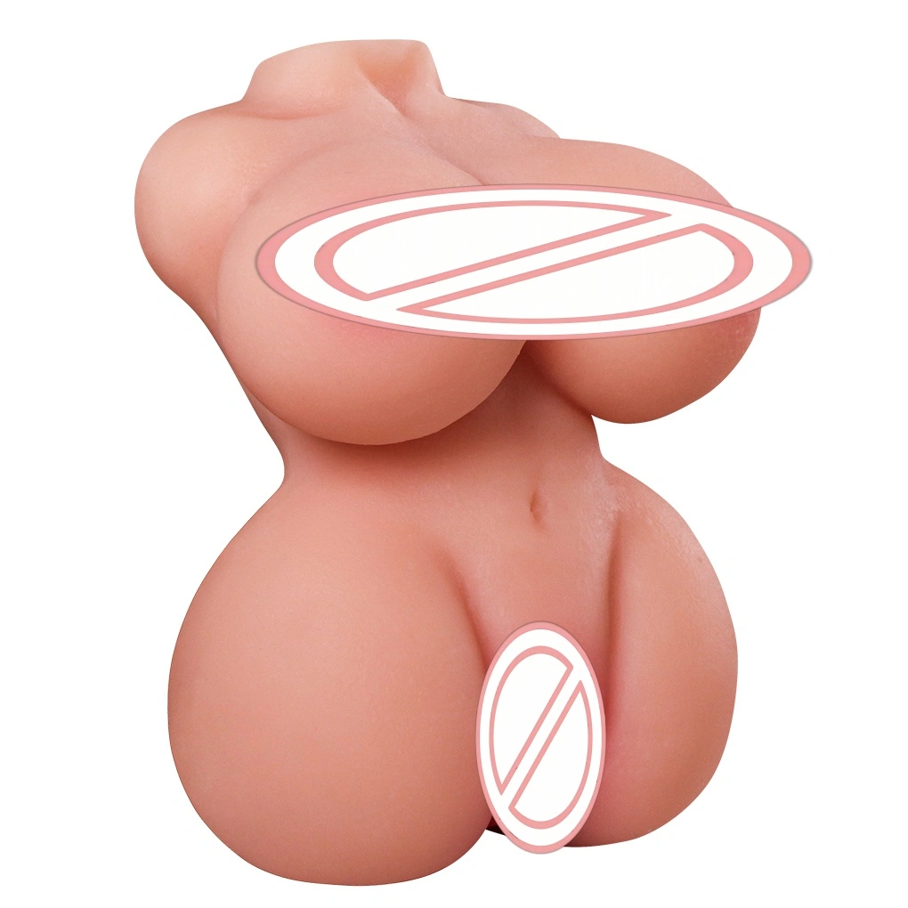 Boneka seks faraj TPE realistik, reka bentuk separuh badan silikon pinggul besar, sesuai untuk masturbasi lelaki-BJD-A003-1J