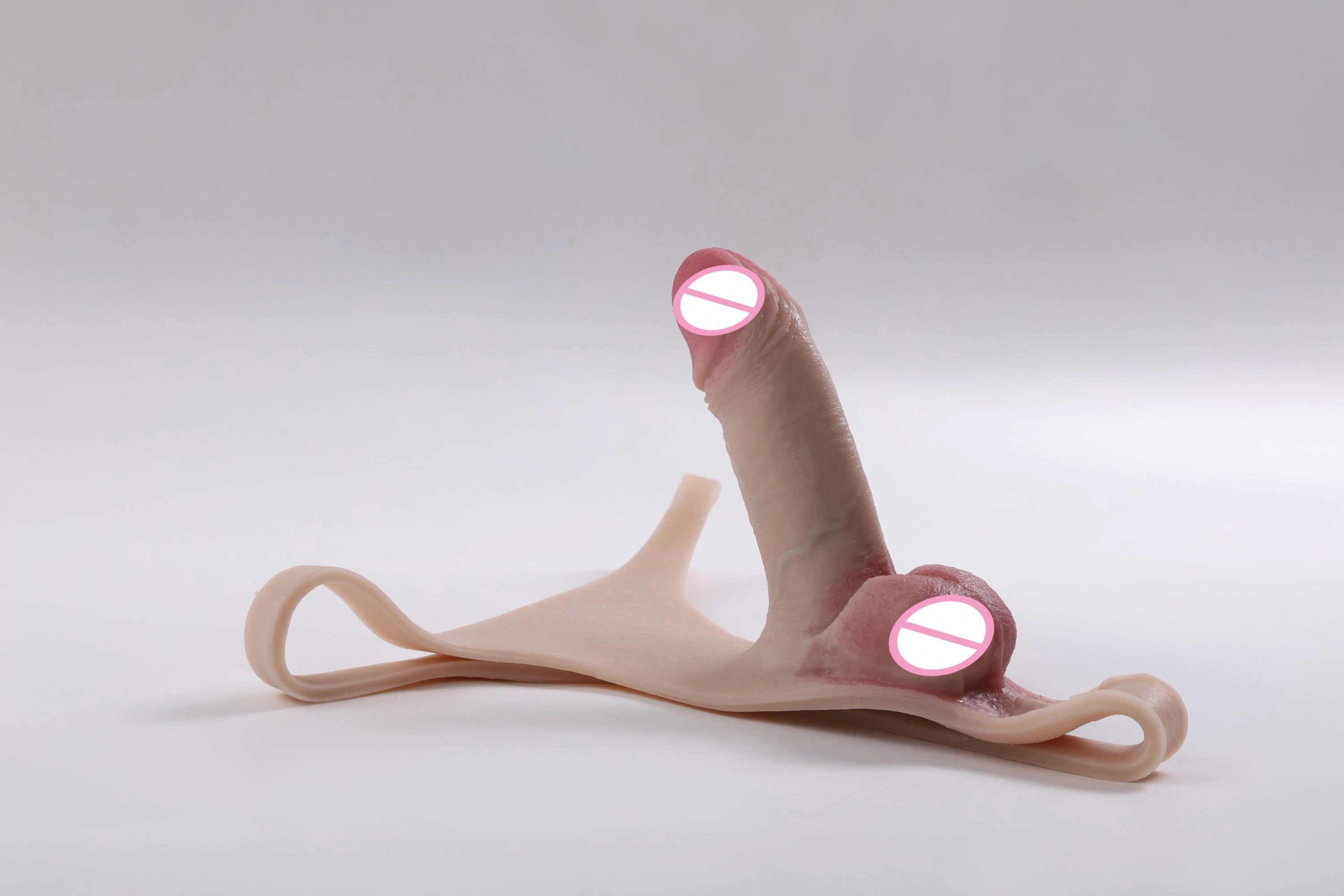 Käytettävissä oleva phallus-housut, aikuisten seksi-esineet, todellinen penis, pehmeä silikoni-materiaali, lesbo seksi lesbo-housut, phallus-housut YSR-A10-W
