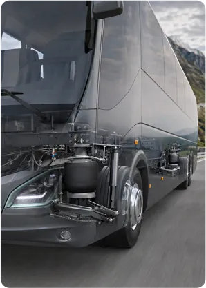 2Advanced Air Suspension System for Luxury Coach