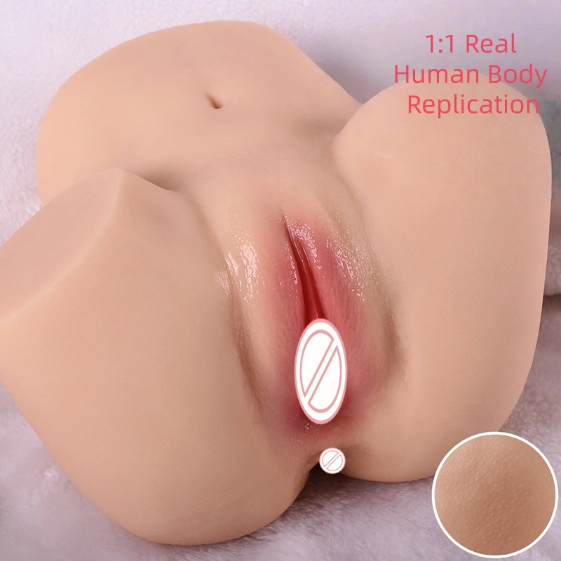 Preço de fábrica Sex toy de torso com vagina e bumbum realista para masturbação masculina-BJD-F018