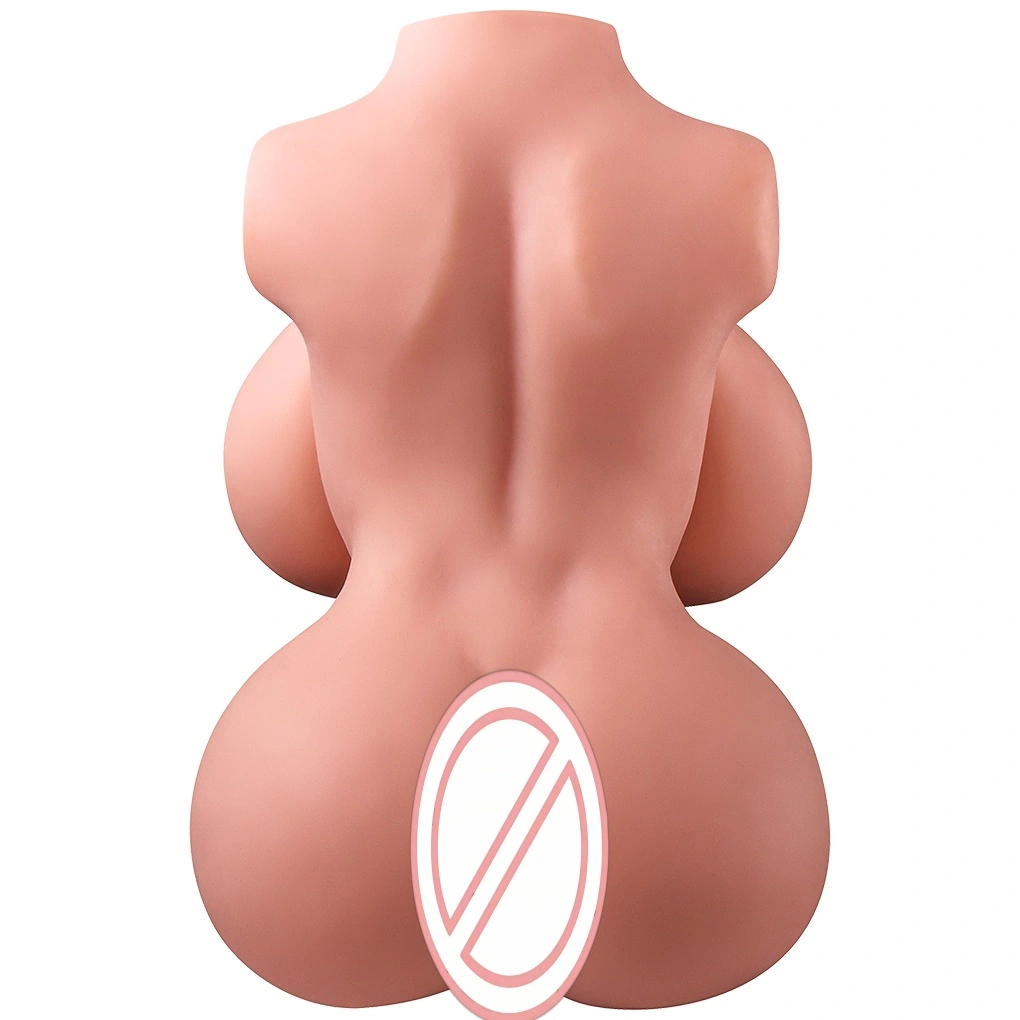 Halvkrops dukke Realistisk kvindelig masturbator Stort bryst Egentlig vagina Vandtæt Hvid hud Til voksne mænd -BJD-A055J