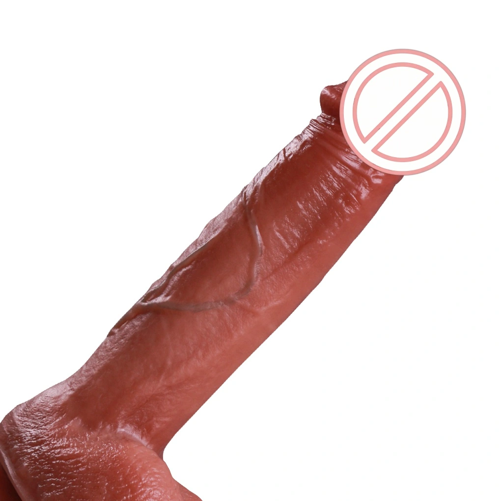 Todellinen silikoni-penis dildovibraattori, valtava ja todellinen aikuisten seksi lelu, turvallinen materiaali, pehmeä kosketus - BJD-E018