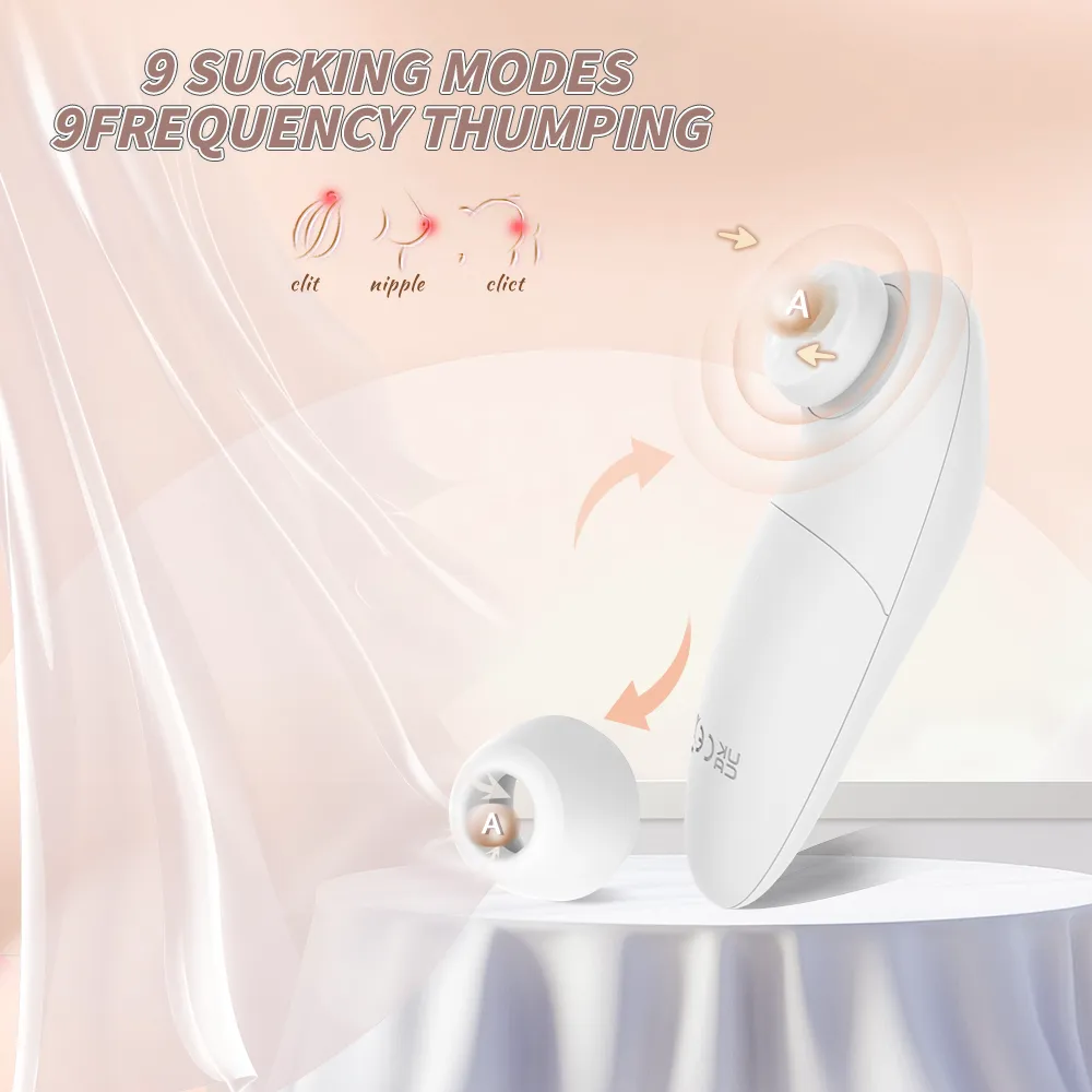 Artigos sexuais, massagem de sucção e provocação, vibrador de sucção clitóris, brinquedo sexual feminino - S-K005