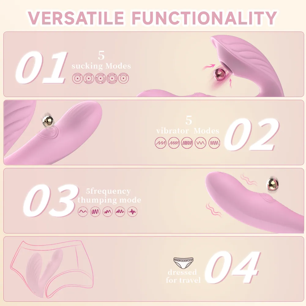 HXR vaginales sukeltajavibraattori imuputki suukkoimisen imu voima klitorisstimulaattori hauskaa seksilelu naisen seksuaalinen terveydenhuolotuote IPX7 vesitiivis