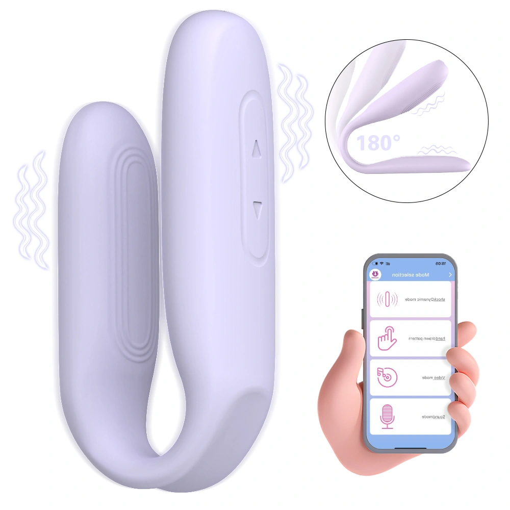 10-vaiheinen G-pisteen klitorisstimulaattori kaksimoottorinen silikoni-dildo-vibraattori naisten seksituote S-S582-3