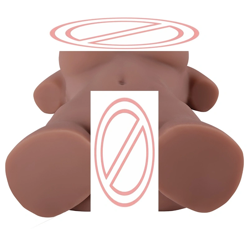 Realistisk simulering af intim dele, trykket kropshalvdel smart TPE-puslespil, mandlig masturbator, vandtæt hul, vagina/anus, voksne情趣artikler - BJD - A023 - J