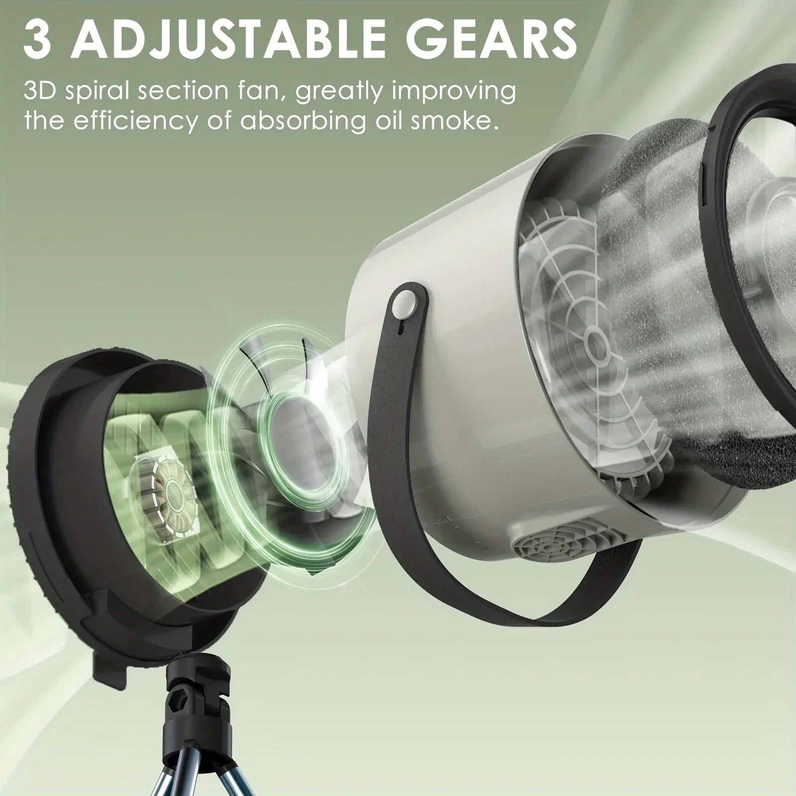 Portable Desktop Range Hood