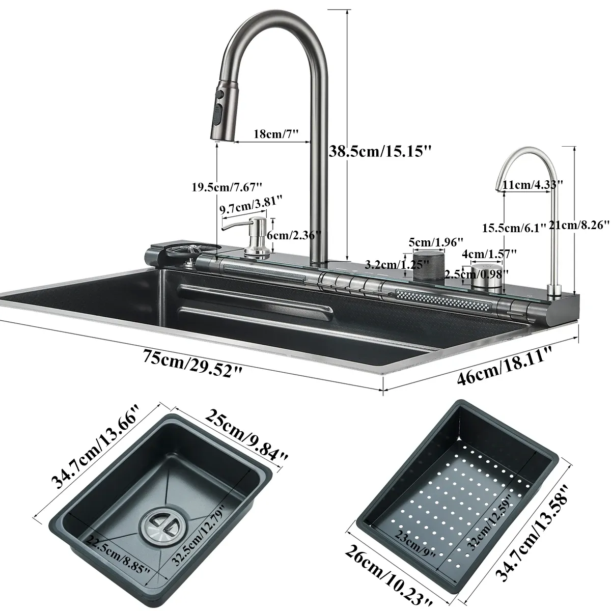 Workstation Kitchen Sink