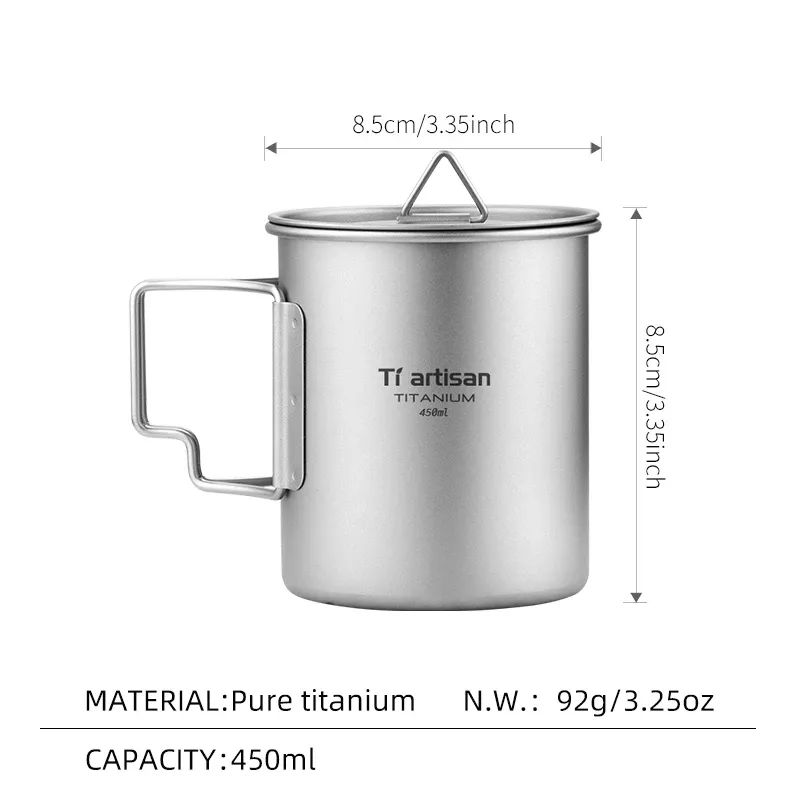 Titanium Camping Mug