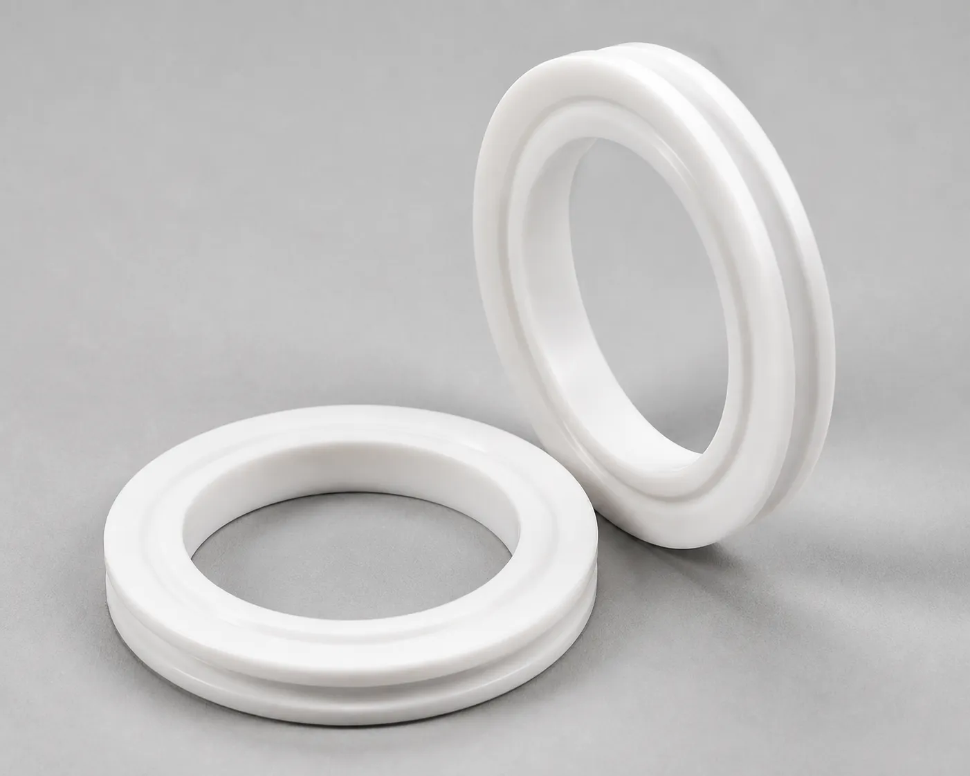 PTFE Sanitary Tri-Clamp Gaskets | Hygienic Sealing for Pharma & Food Piping
