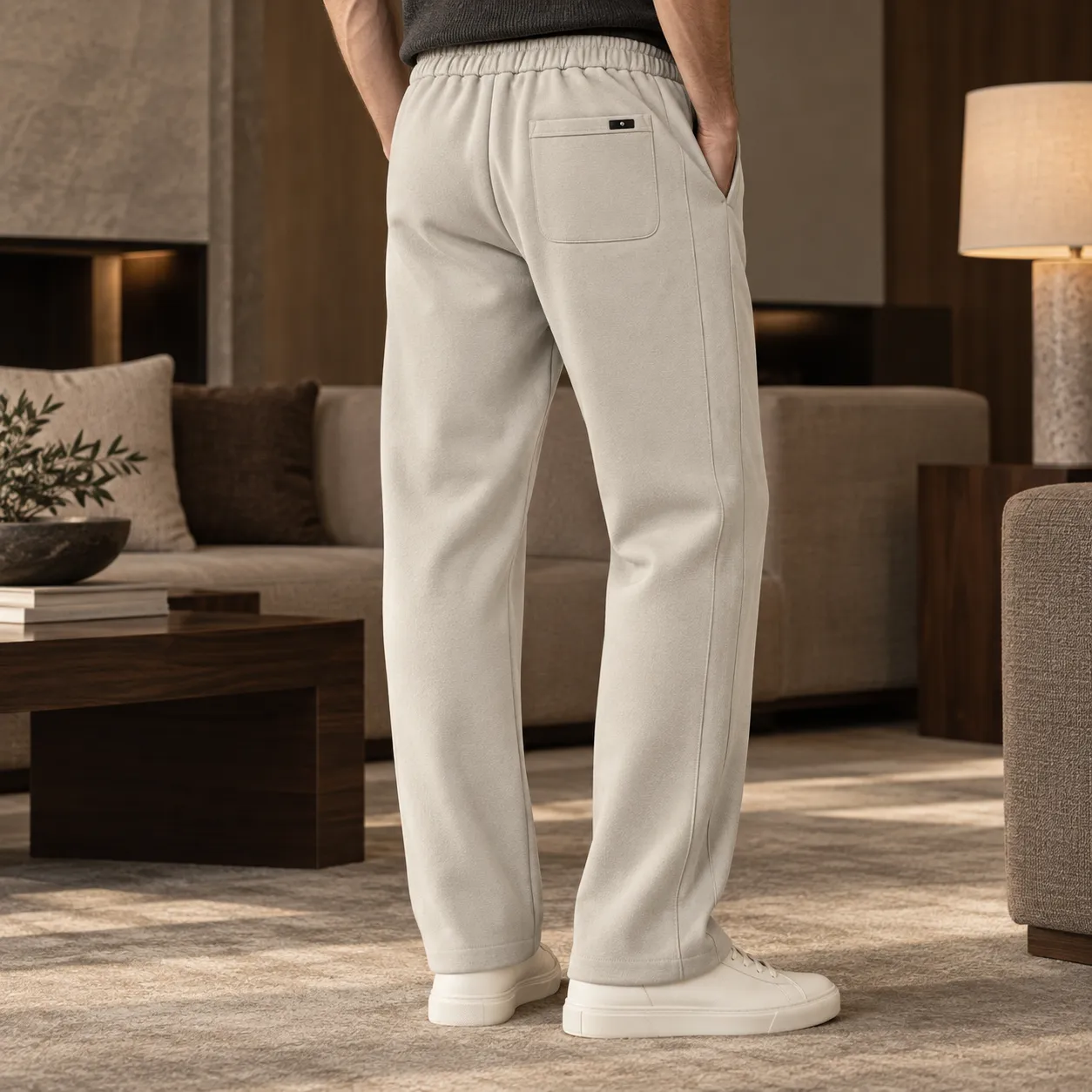 Kired Men's Stretch Drawstring Pants
