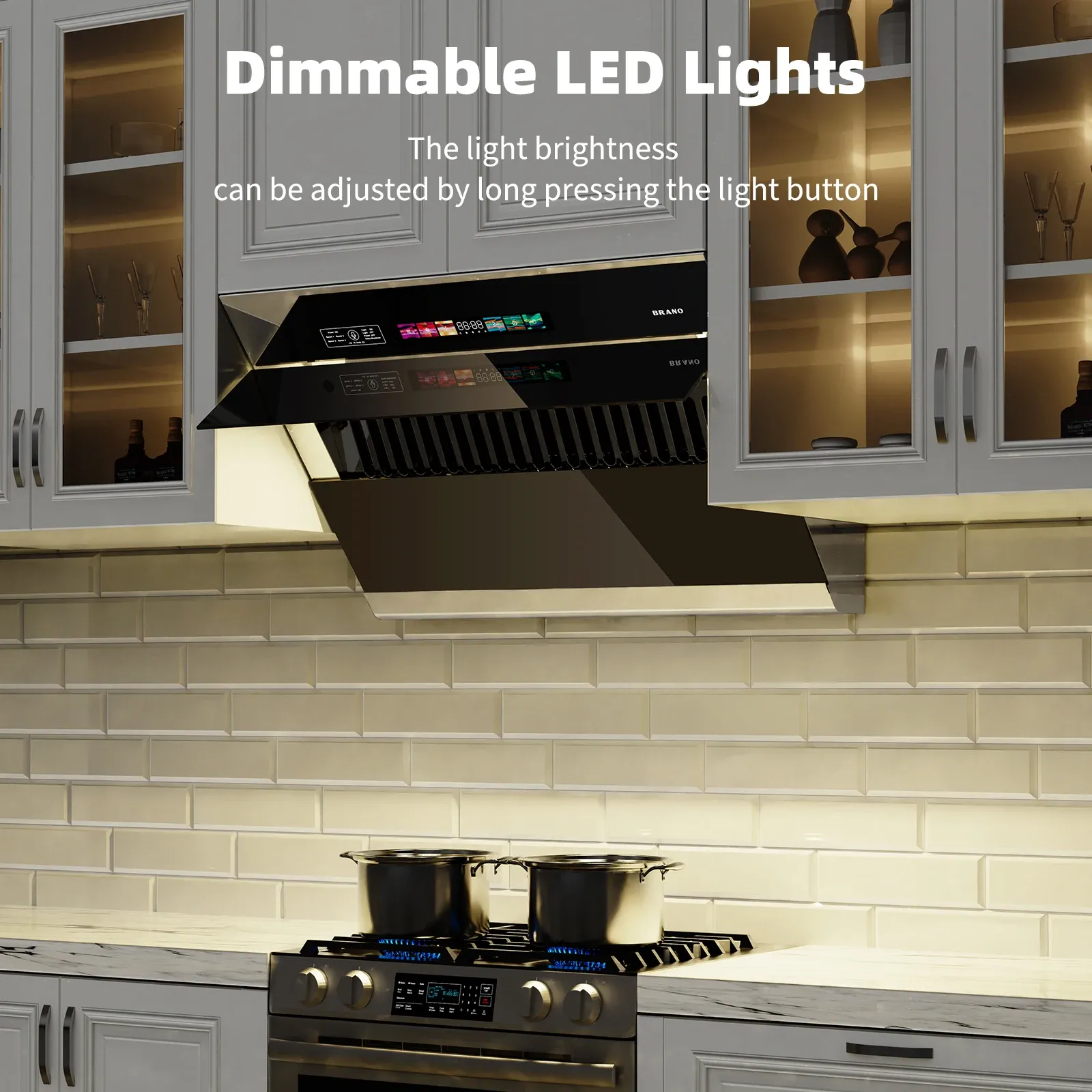 Smart Wall Mount Range Hood