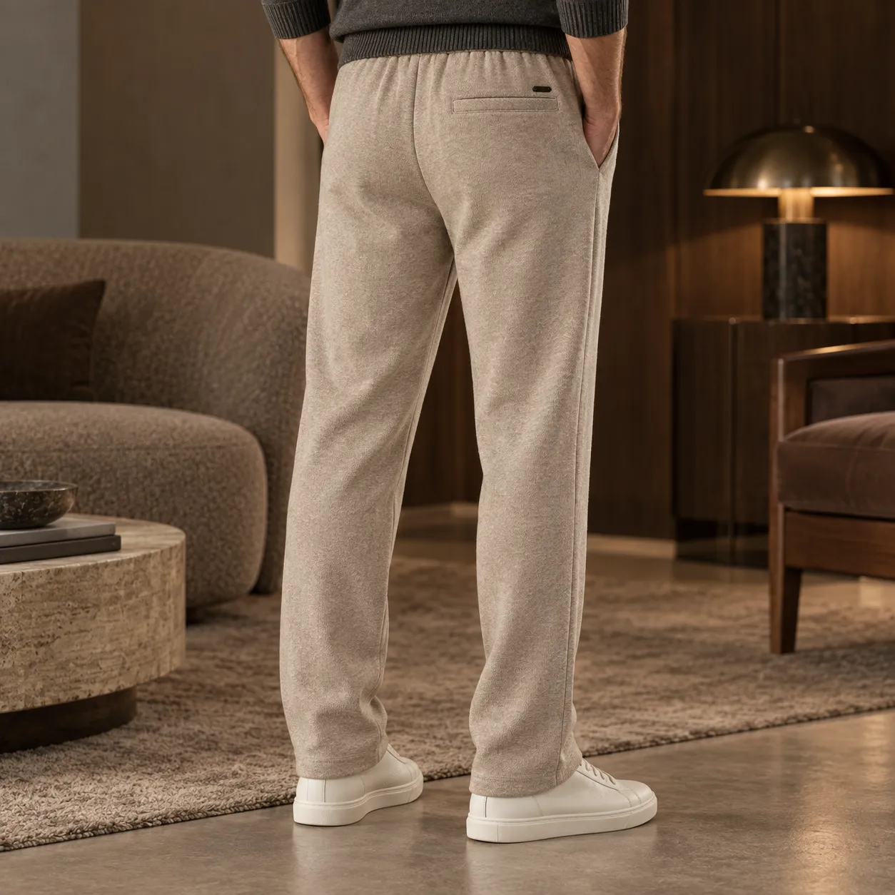 Kired Men's Melange Drawstring Pants