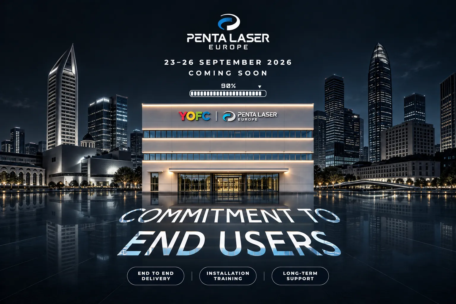 🏭 Penta Laser Europe — Il tuo partner locale per una manifattura laser più intelligente