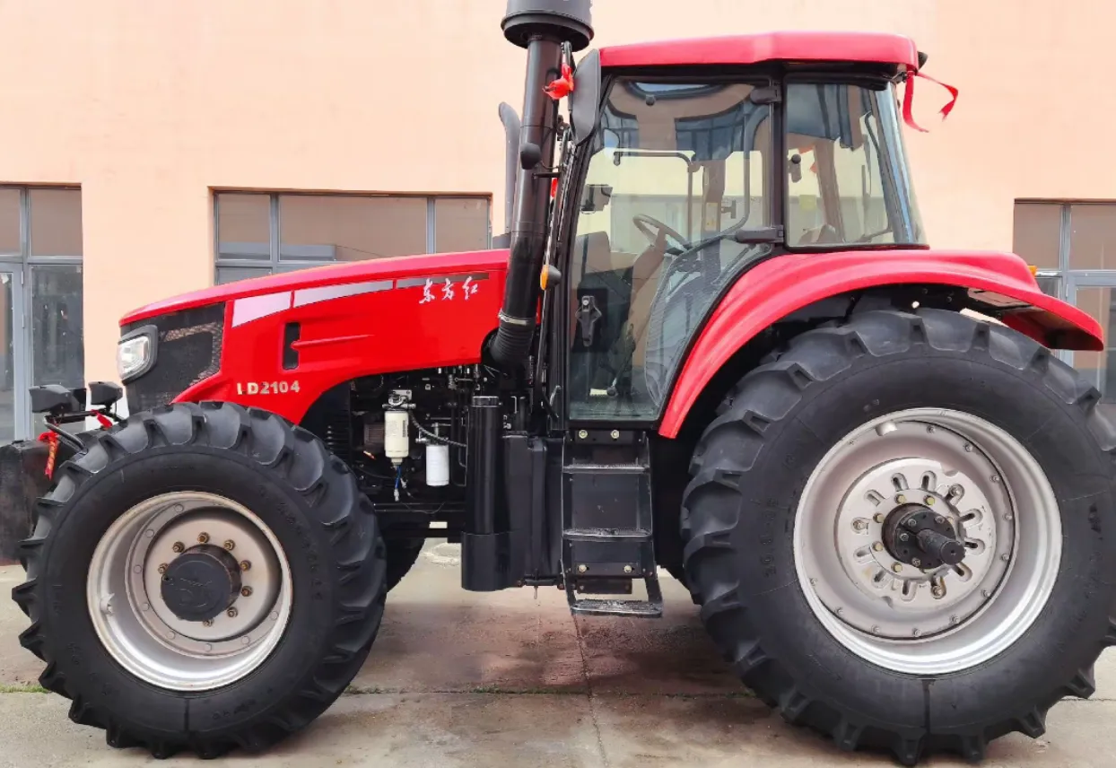 Traktor 4WD Dongfanghong LD2104 | Traktor Pertanian 210HP yang Direnovasi