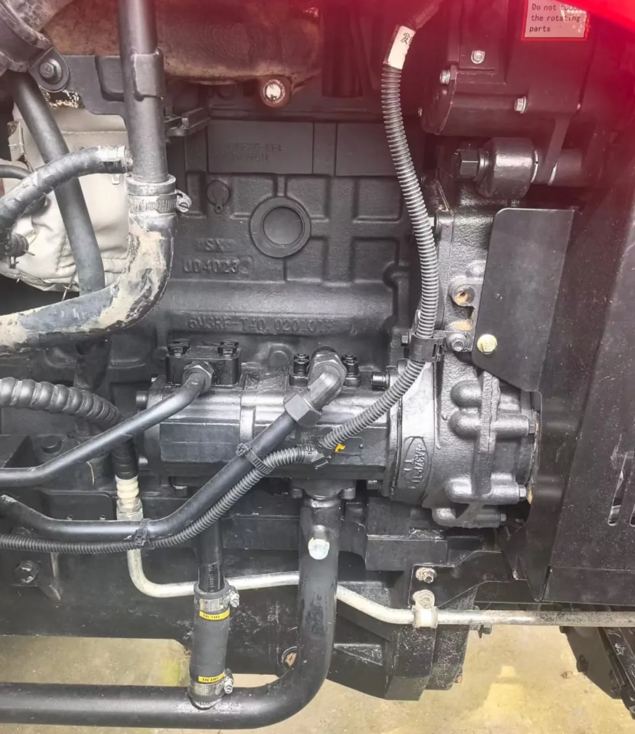 Trator Dongfanghong LX 2004-M 4WD | Trator de Trabalho Pesado Refeito de 200HP