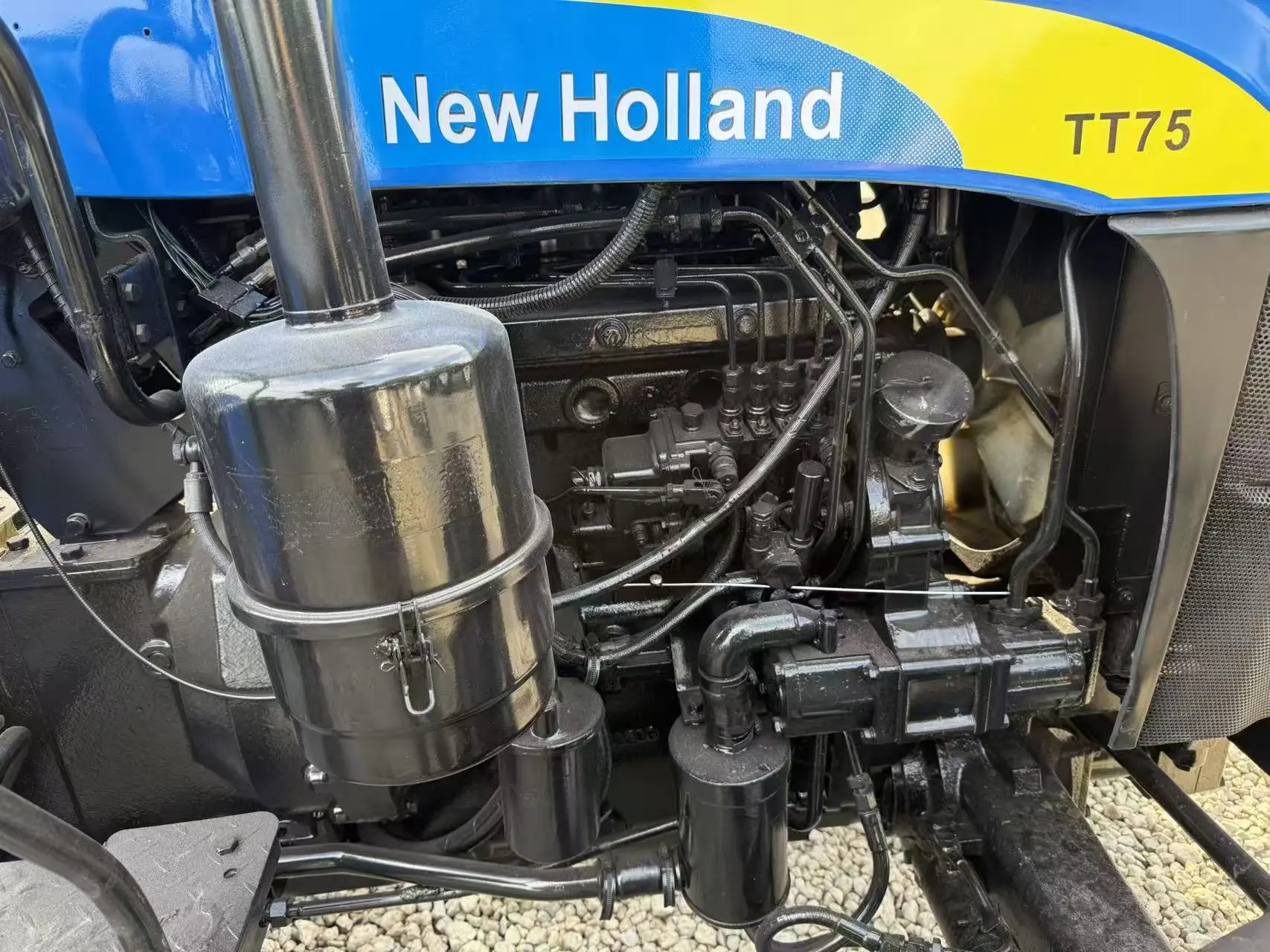 New Holland TT75 4WD Трактор | Рефурбишди 75НР Аграр Ферма Трактор
