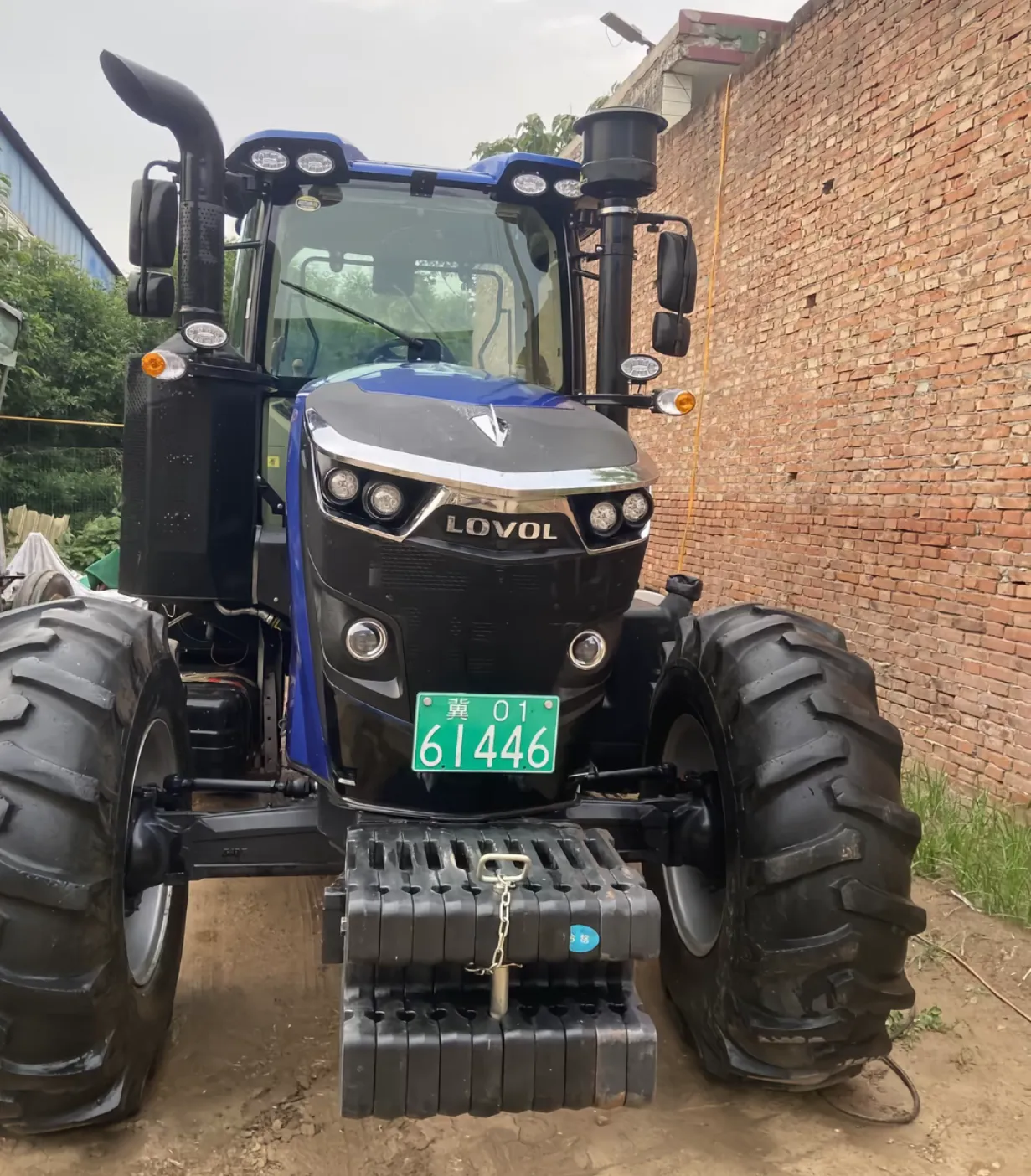 LOVOL M2004-5RP 4WD ट्रैक्टर | पुनर्निर्मित 200HP भारी कृषि ट्रैक्टर
