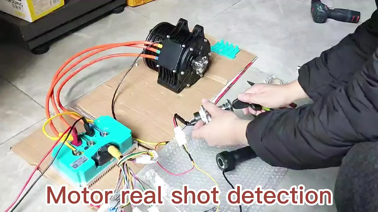 Motorcycle Central Motor 120 Model 72V 2000W BLDC Mid Drive DC Motor