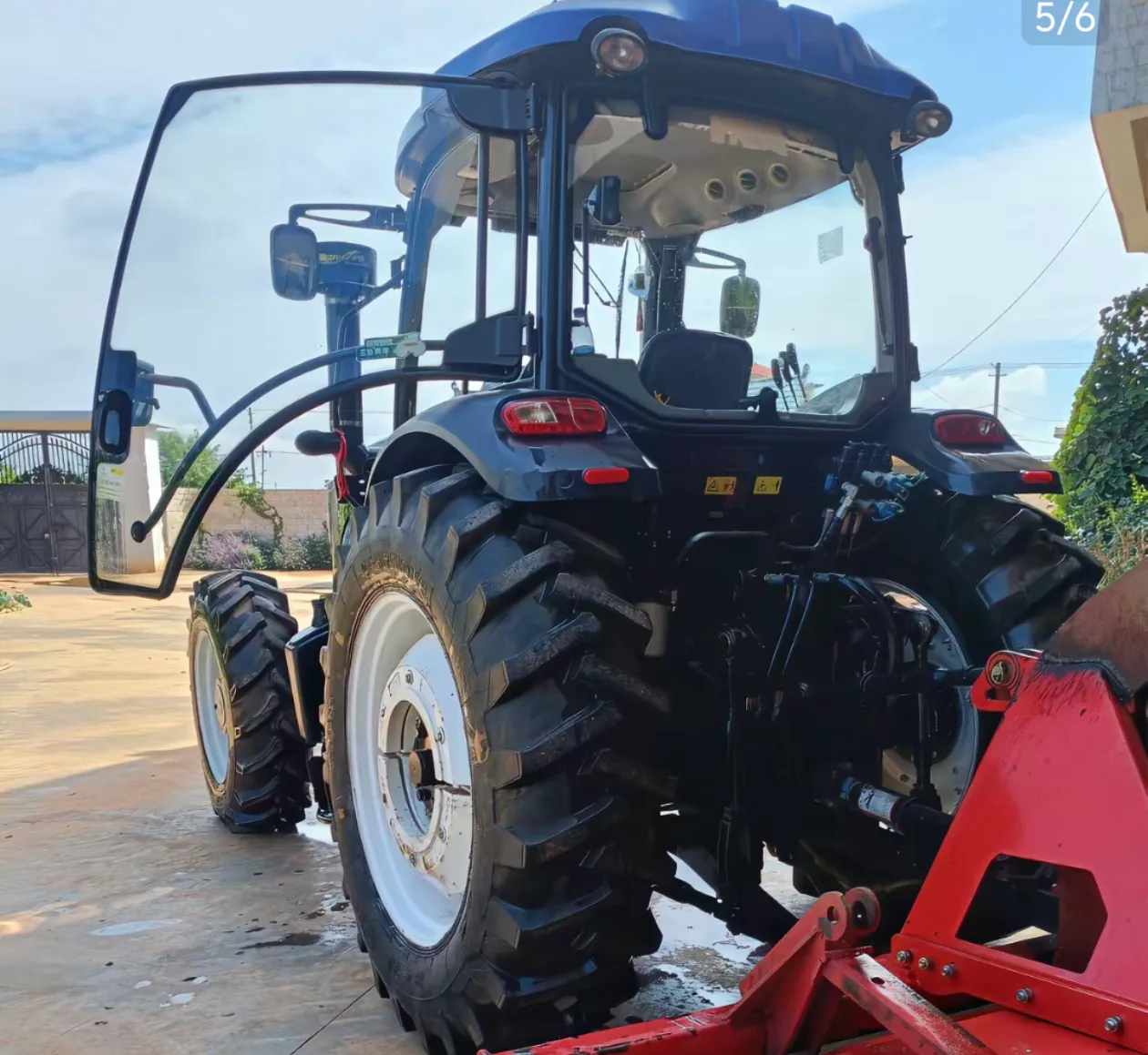 Trator 4WD LOVOL Euro M1804-Q | Trator Agrícola Remanejado de 180 HP