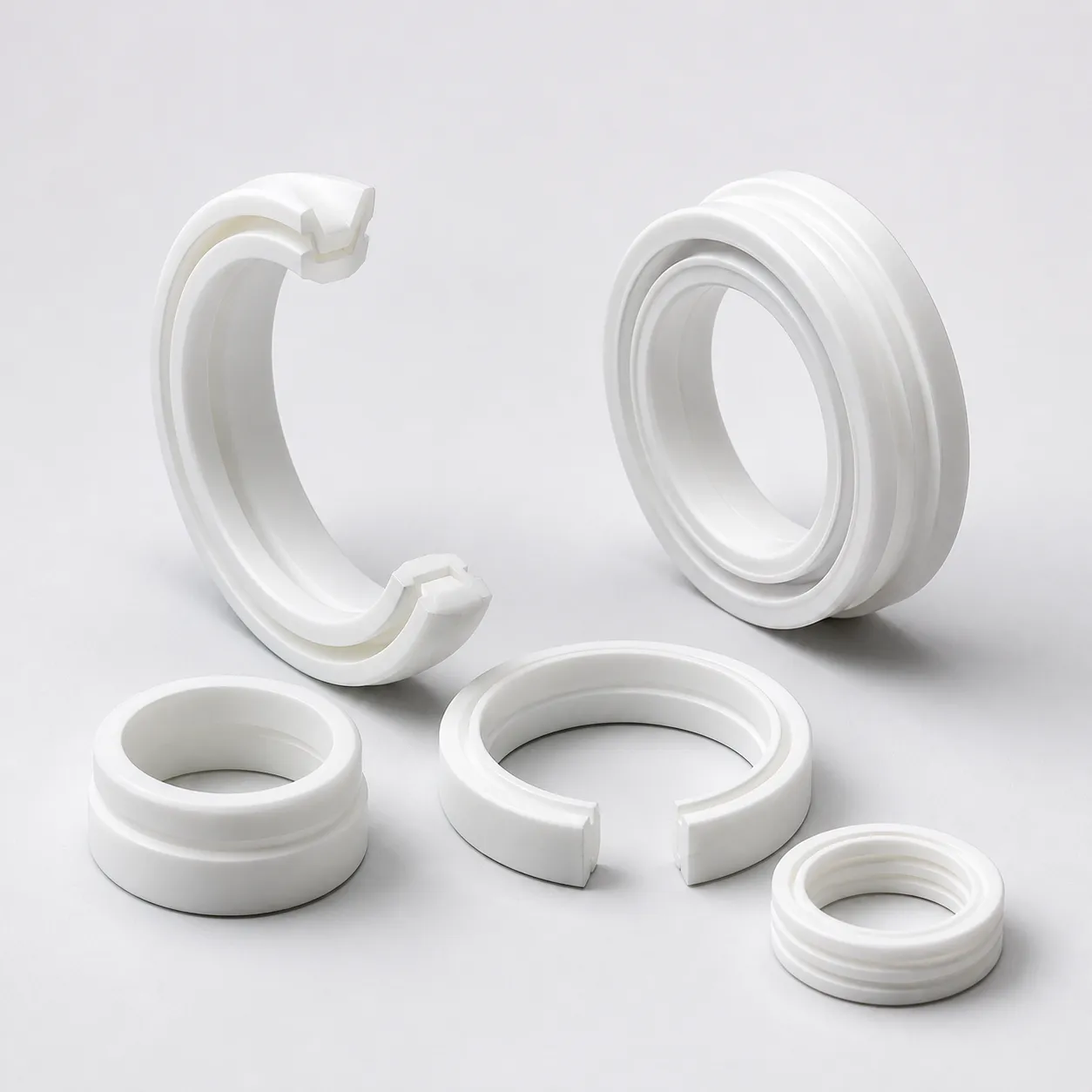 Custom PTFE Seals & Spring-Energized Rings | High-Performance Machined Seals