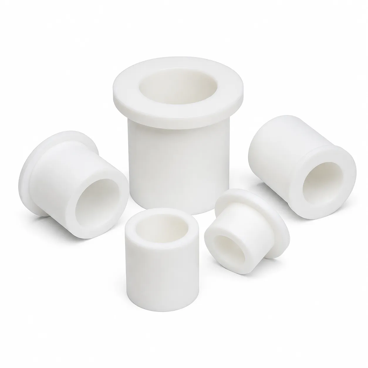 PTFE Bushings & Sleeves | Custom Low-Friction Corrosion-Resistant Bearings