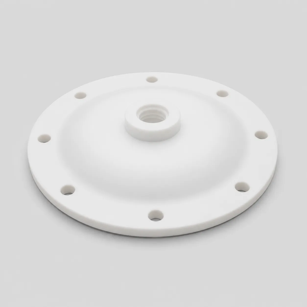 High-Performance PTFE Pump Diaphragms | Chemically Inert & Long Flex Life