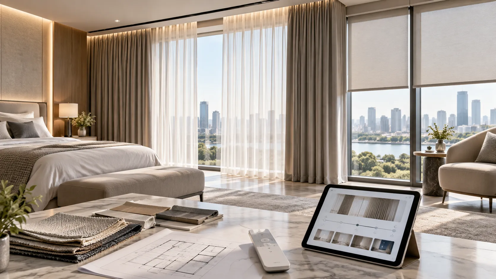 Motorized Curtains Supplier: Tracks, Remote Control and Smart Scheduling