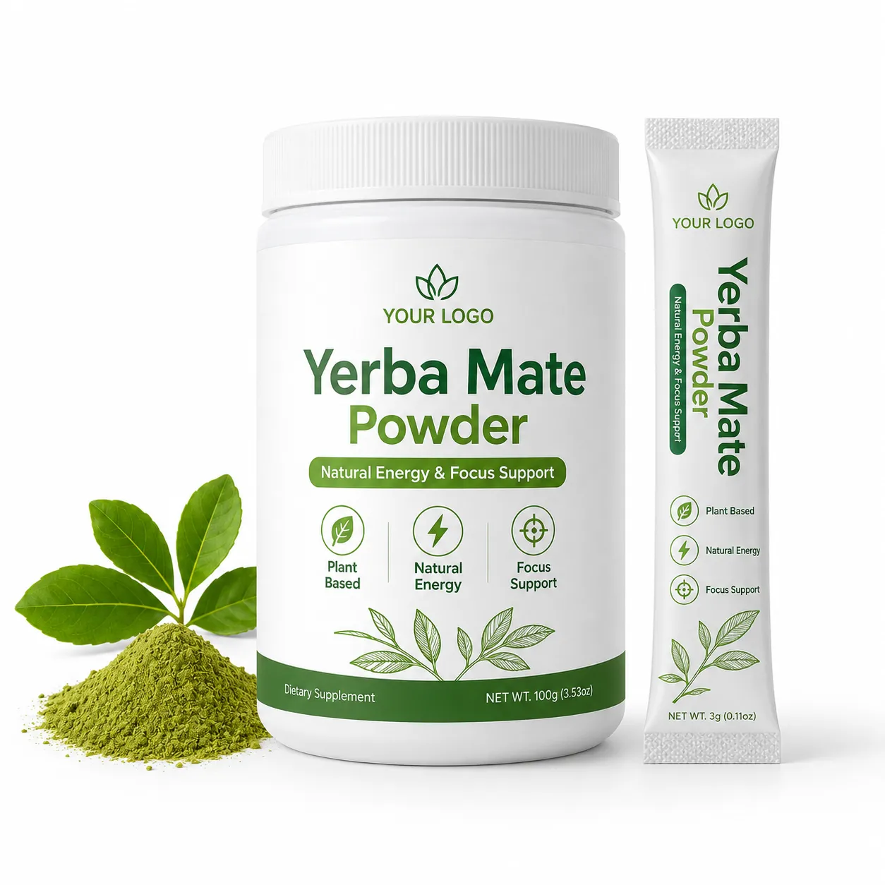Yerba Mate Powder