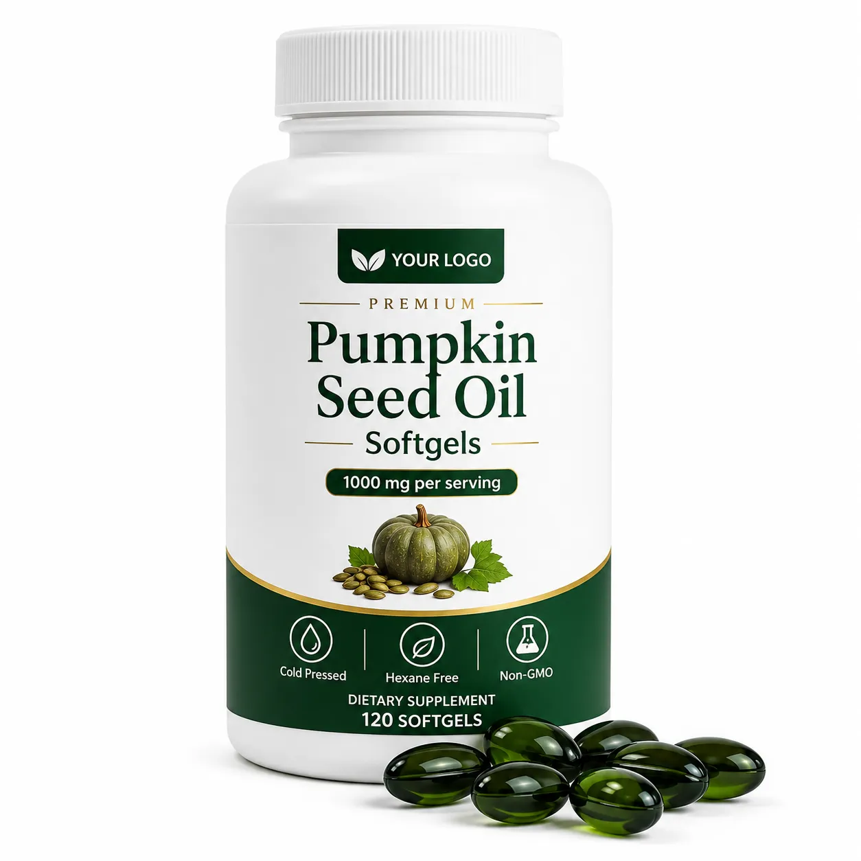 Pumpkin Seed Oil Softgels